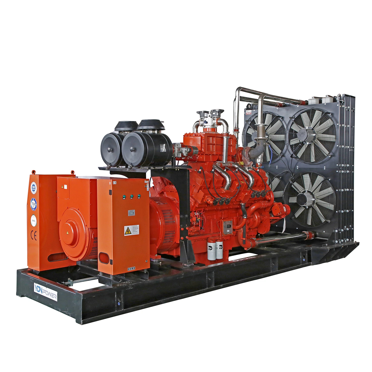 Open Type Silent Gas/Natural Gas/Biogas/CNG/LNG Generator Set for Sale Made in China