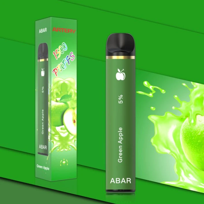 Small Puffs Disposable Vape Pod Device Cheap Disposable Electronic Cigarettes Vape1500 Puffs Artery Abar 6ml