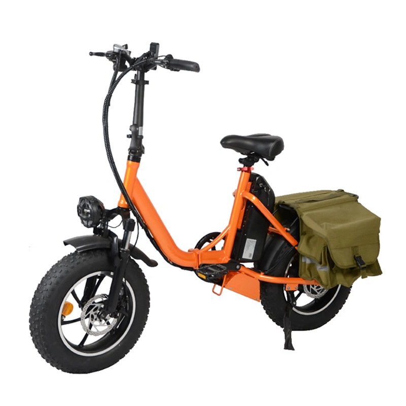 Pneu de 16" dobrável de 500 W 48 V 20 ah, prático e confortável EBike Beach Leisure DiRT eBike