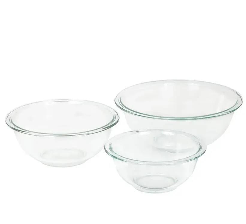 Clear Fruit Bowl Plastic Large Salad Container Customized Glassware Bakeware Kitchenware