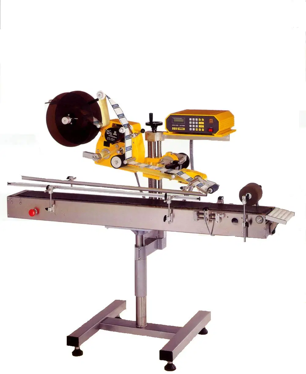 Factory Supply Intelligent Automatic Bag Surface Flat Labeling Machine/Equipment Labeler with Date Coder /Barcode/Production Date/Batch No. /Date of Expiry