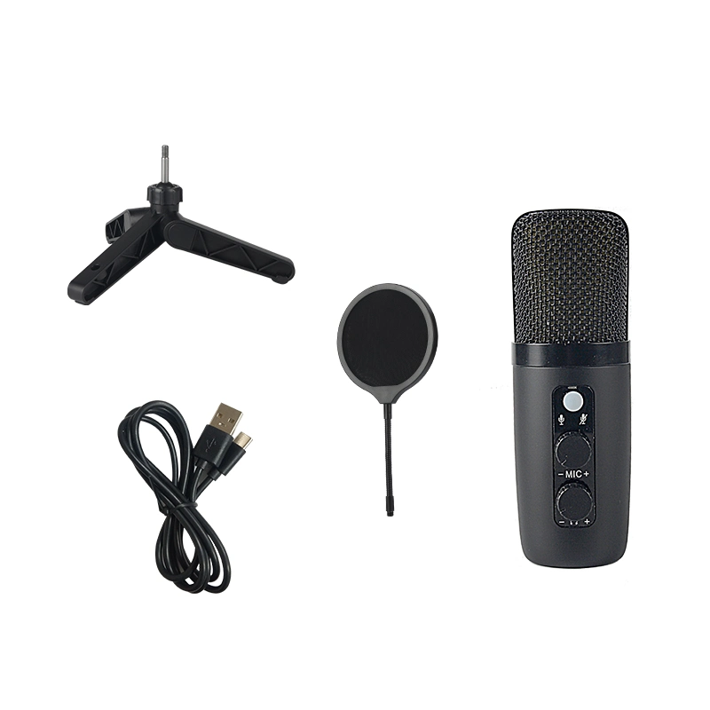 360 Degree Omni-Directional Noise Reduction USB Microphones Conference Microphone Condenser