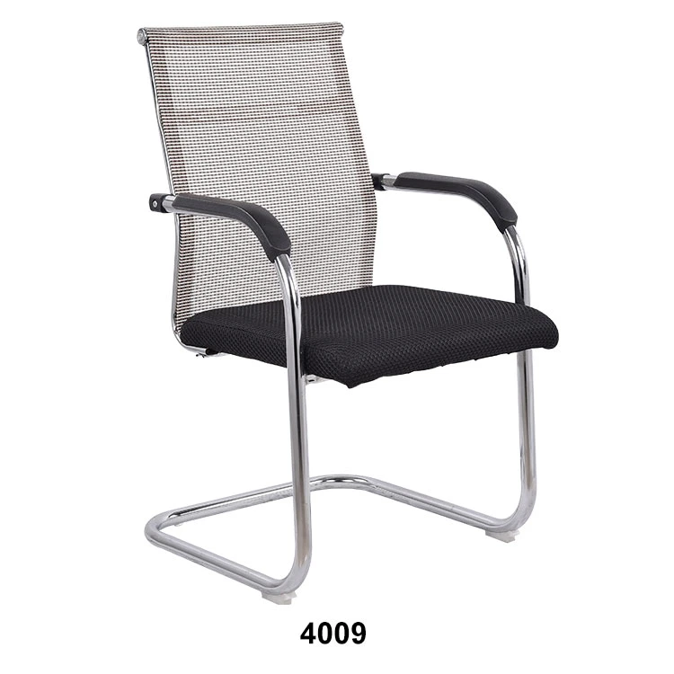 Ergonomic Mesh Visitor Office Chair Furniture Without Wheels