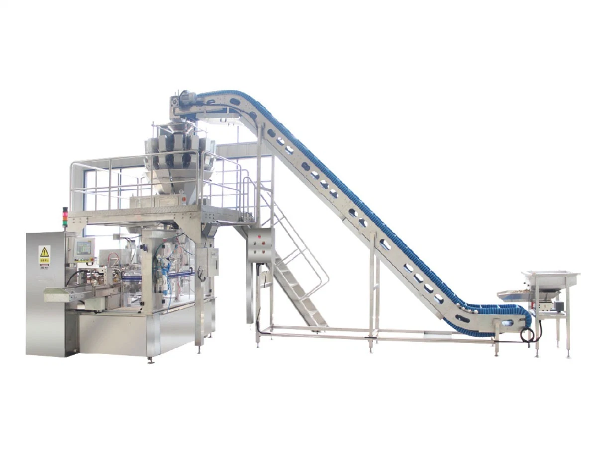 Automatic Rotary Bag Given Packing Machine for Frozen Vegetable