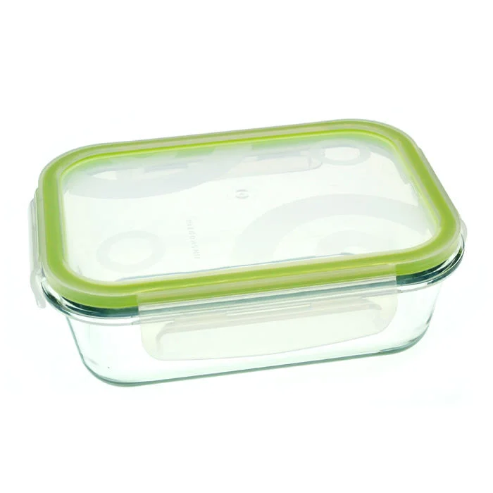 185ml Custom Meal Prep Eco Transparent Glass Food Storage Container Leakproof Lunch Box