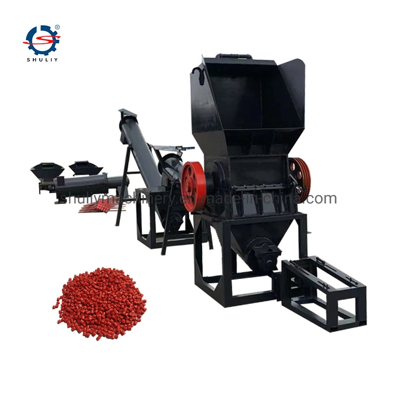 High Capacity 450kg/H Waste Recycling PP PE Pet HDPE Plastic Pellet Machine Extruder