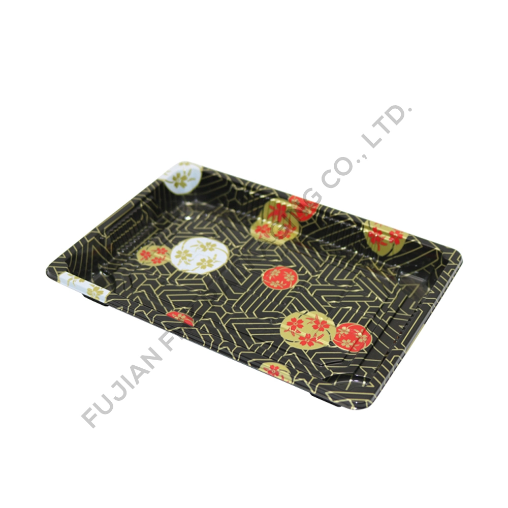 Take Away Food Blister Plastic Sushi Box, Custom Sushi Tray Box Sushi