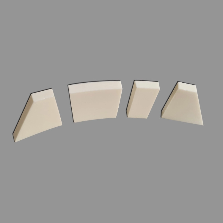 99% Purity Alumina Insert Plate White Ceramic Body Jacket Tiles for Strike Face