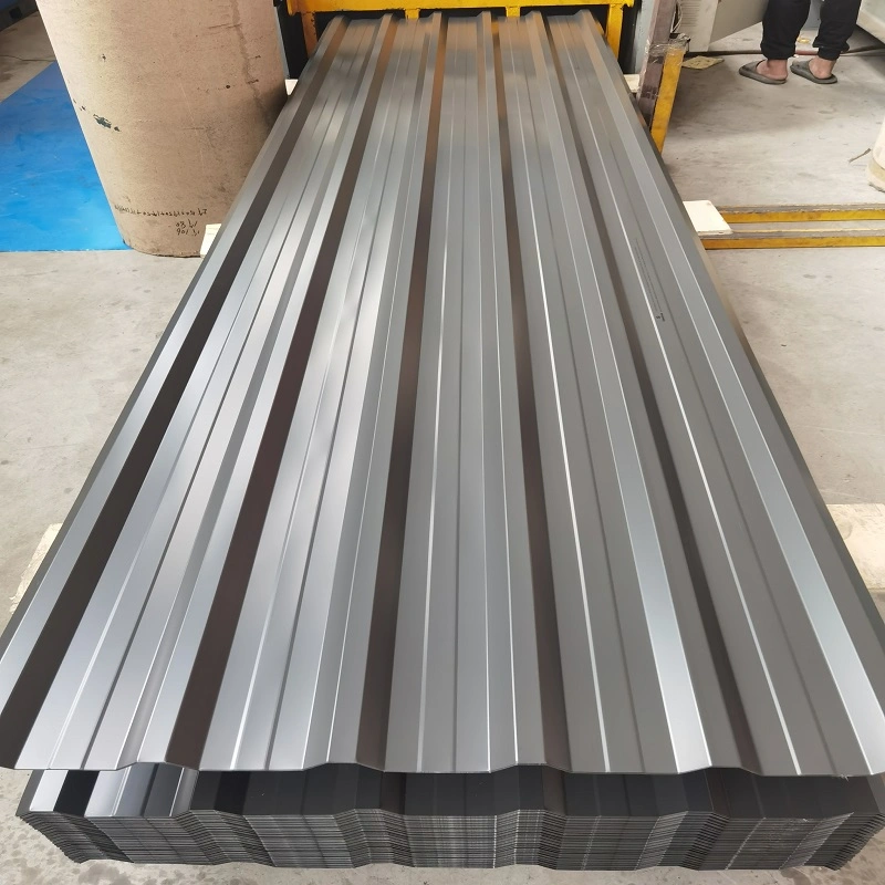 Dx52D 0.28mm 0.25mm 0.22mm Thick Corrugated Plastic PVC UPVC Roofing Sheets