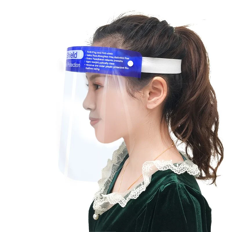 Factory Direct Skin Friendly Dustproof Anti-Fog Adjustable Eye Protective Faceshield Disposable Face Shield