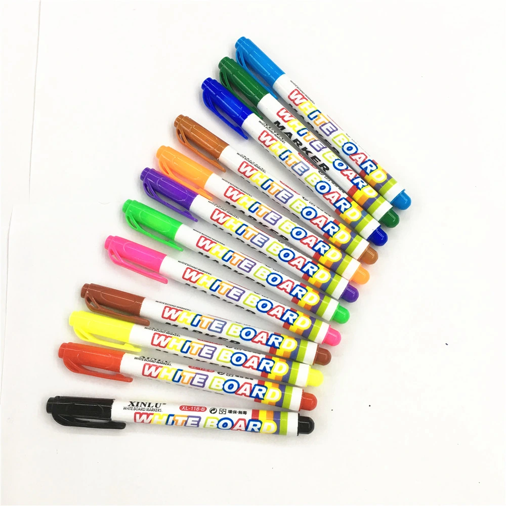 12color Whiteboard Marker Pen for School Office Supply