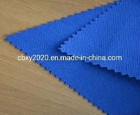 in-House Made Fabric 100% Cotton 10*10 57/58" 295GSM Plain Textile with Proban Fr Used in Security Cloth / Curtain / Sofa / Chair Cover / Garment / Firefighter