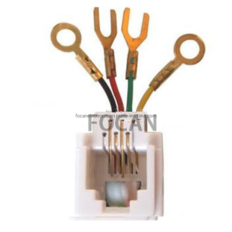 RJ45, Rj11, Rj12 Wired Jack Telephone Plug Connector for PCB Plug 623K, 623K 616e 623