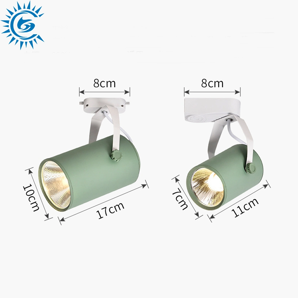 7W 12W Macaron Colorful 3000K 4000K 6000K Indoor Surface Mounted LED Ceiling Down Light Lamp Fixture for Activity Room Hotel Without Opening Ceiling Hole