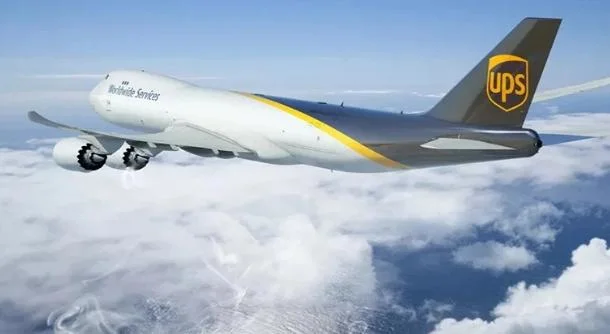 Serviço de entrega UPS Express da China para transporte aéreo global Para a América