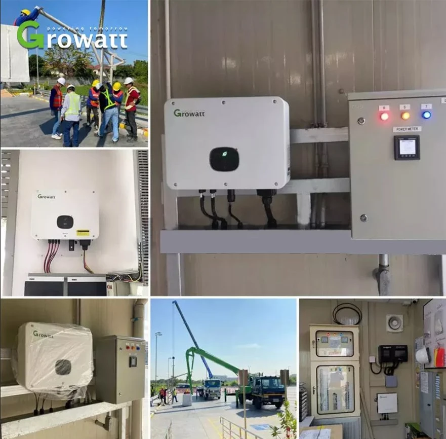 نوع بطاقة Growatt Europe للبيع الساخن مع WiFi MID 33ktl3-X 33kw على الشبكة عاكس الطاقة الشمسية ثلاثي الأطوار Growatt