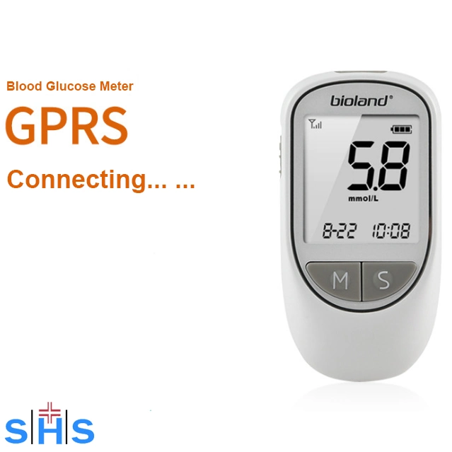 Medidor electrónico de glicose no sangue Glucometer Monitor de glicose no sangue para casa Teste de diabetes