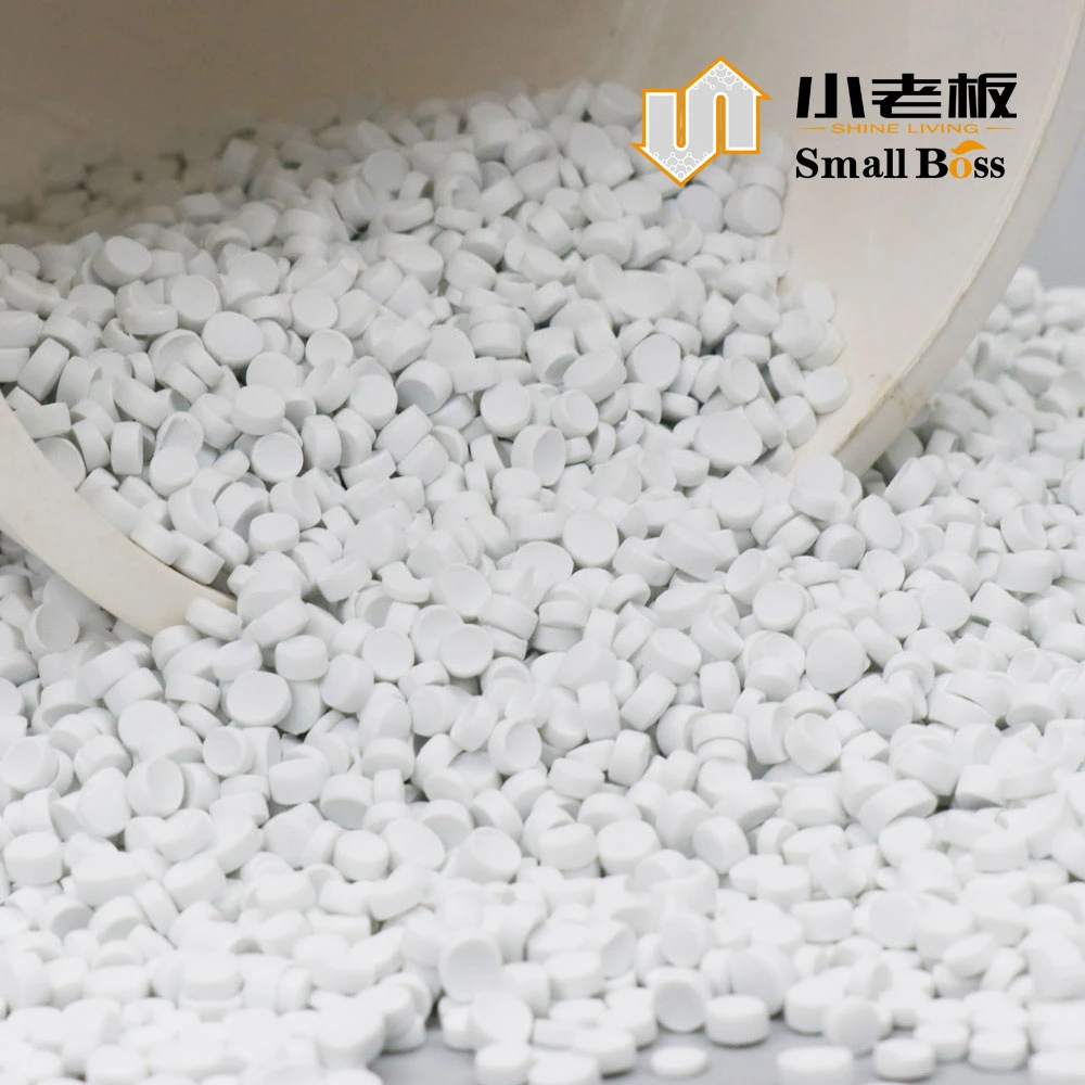 Virgin PVC Granules Customized Color UPVC Compound Polyvinyl Polymer for Plastic Pipes and Fittings