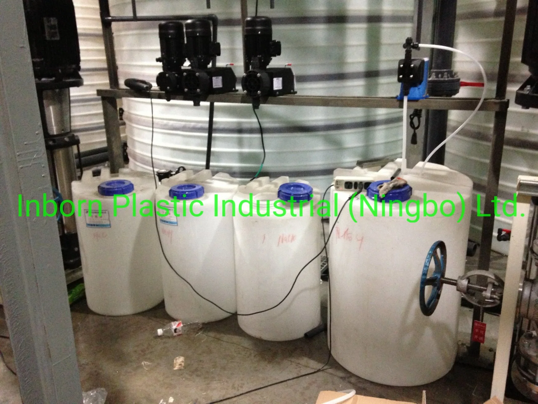 Depósito de doseamento químico com agitador do depósito de água do fabricante de fábrica