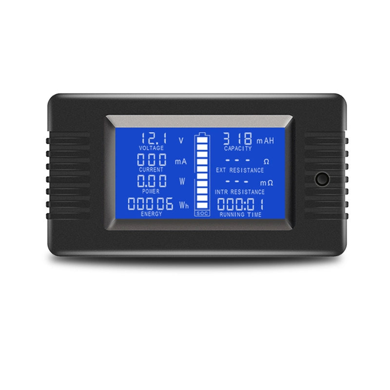 Analyseur de puissance numérique 0-200V 300A avec une impédance de dérivation de résistance interne de la capacité de l'ampèremètre compteur de batterie