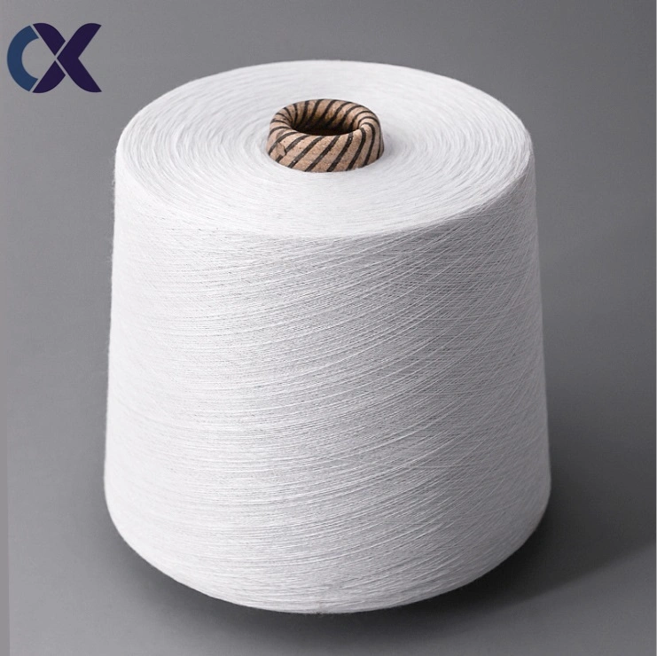 China Supplier 100% Polyester Spun Virgin Yarn for Knitting