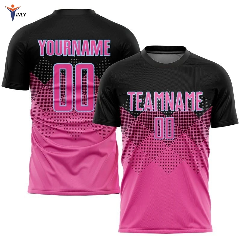 Whoelsales OEM Teamwear Club Logo Custom High Quality Patchwork Suit Sublimation Football Tops Uniform Shirts Soccer Sports Wear Jersey