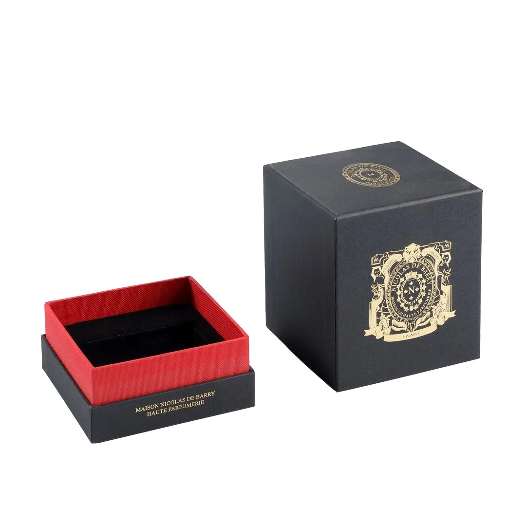 Promoción de embalaje Caja de regalo Caja de Perfume cuero Perfume de lujo Caja