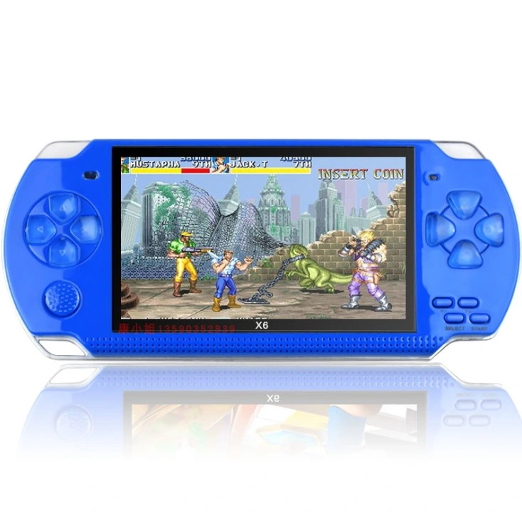 X6 Handheld Game Console MP4 Player Video Games 8GB Game Camera