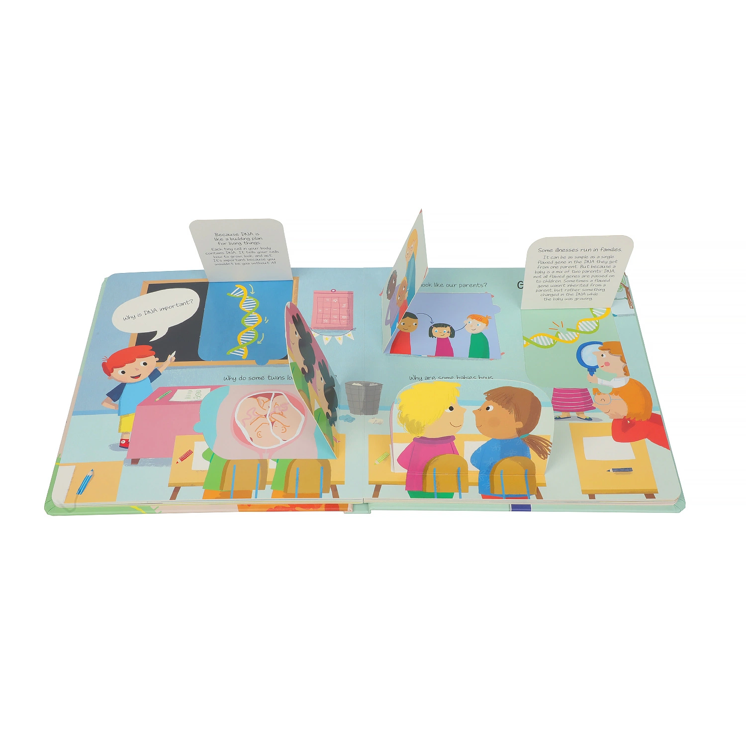 High quality/High cost performance  Puzzle & Pop-up Book or Greeting Card Printing Service