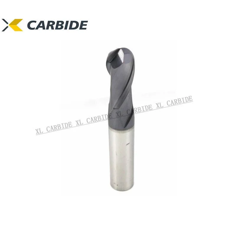 Carbide 2 Flutes Ball Nose Endmill Milling Cutter for CNC Usage Gp2b