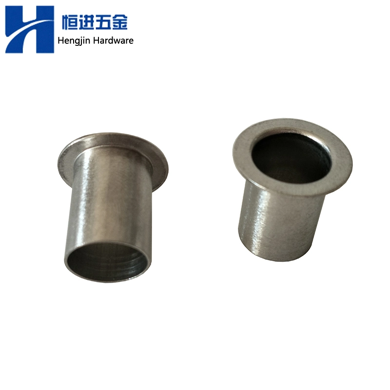 OEM Custom Stainless Steel Hollow Nickel-Plated Rivet Hardware Mechanical Fastener Eyelet Parts