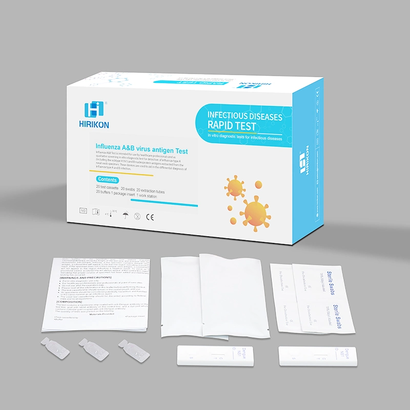 Hirikon Contagious Virus Influenza a/B Antigen Rapid Test