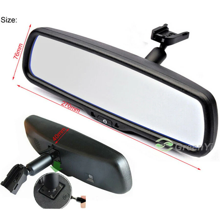 Replacement 4.3" TFT LCD Rear View Mirror Car Monitor with OEM Bracket