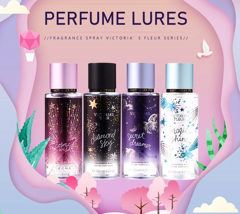 Corpo personalizado original punho floral fragrância de fragrância floral de manga comprida Conjunto Perfume fêmea