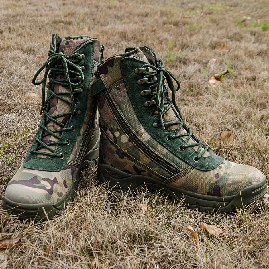 Nuevas botas tácticas para hombre Multicam Outdoor