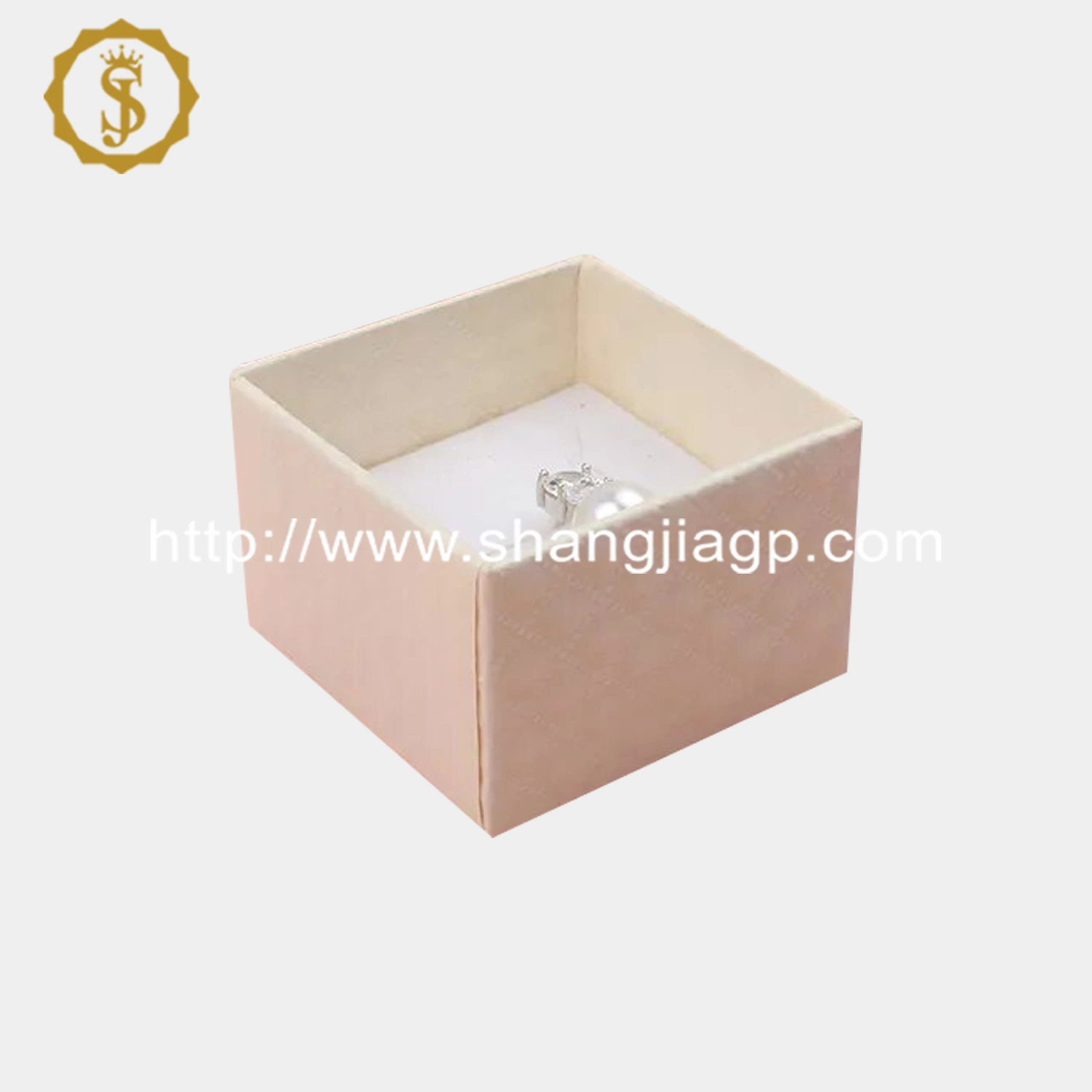 Luxury Eco Friendly Jewellery Case Ballerina Beige Jewelry Box for Packiging with Jewelry Bag