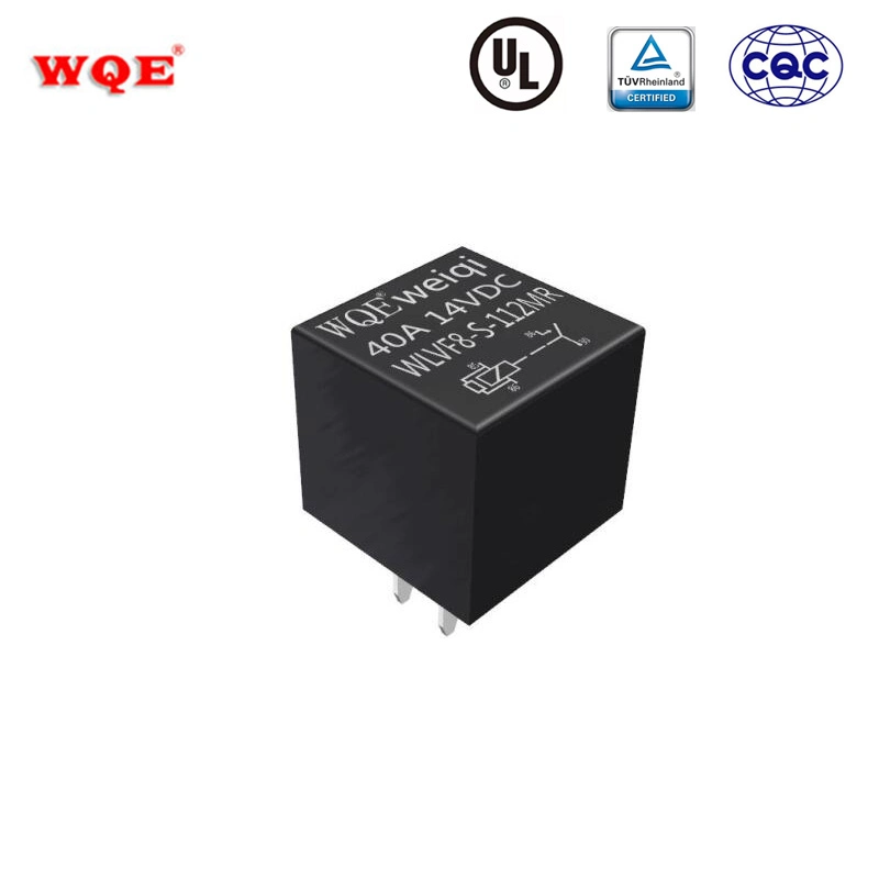 Free Samples Waterproof High Power 24V 40A Auto Relay for Car Spare Parts Wlvf8a