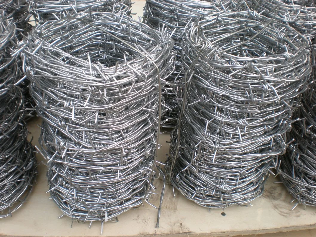 Protect Wire Security Fencing Twisted Line Barbed Wire