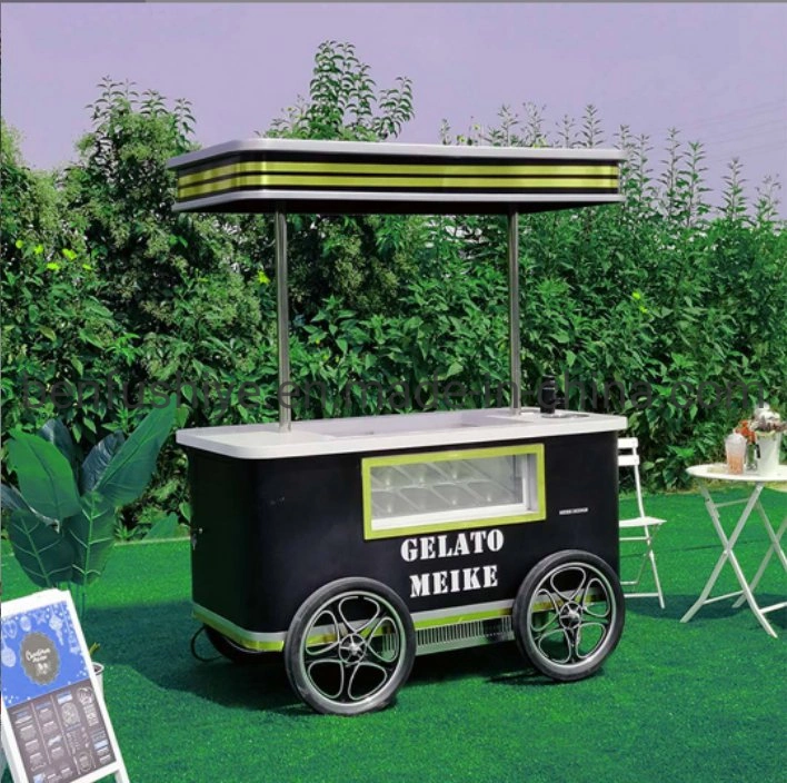 Mobile Food Snack Ice Cream Hot Dog Vending Cart for Sale