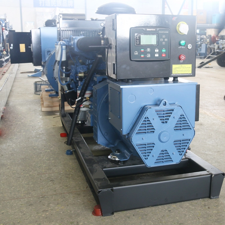 Yuchai 55kw Diesel Power Generator for Supermarket Pure Copper Three-Phase Permanent Magnet Generator Self-Starting Emergency