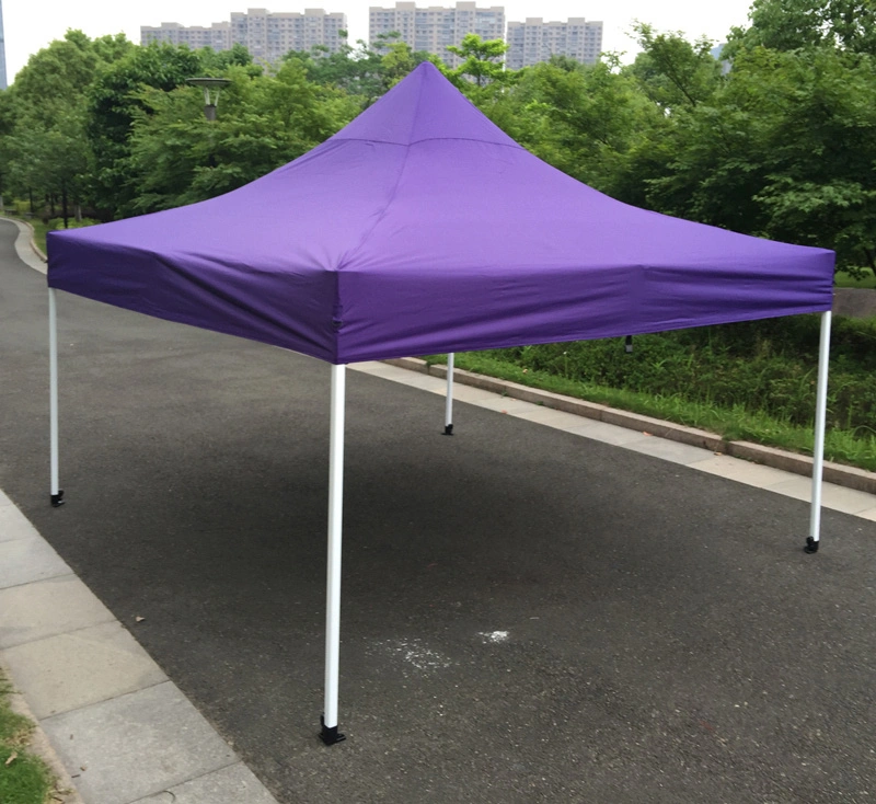 3x3m lila Outdoor Stahl Pop Up Zelt Klappzelt