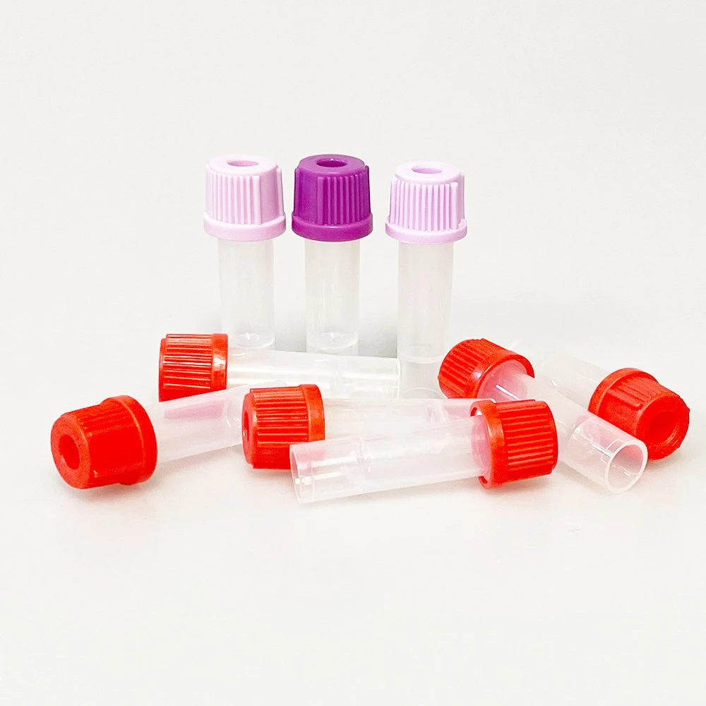 Disposable Non Vacuum Blood Collection Tube Pediatric Blood Collection Tubes