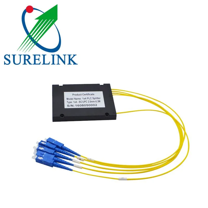 1X16 PLC Splitter de Fibra Óptica