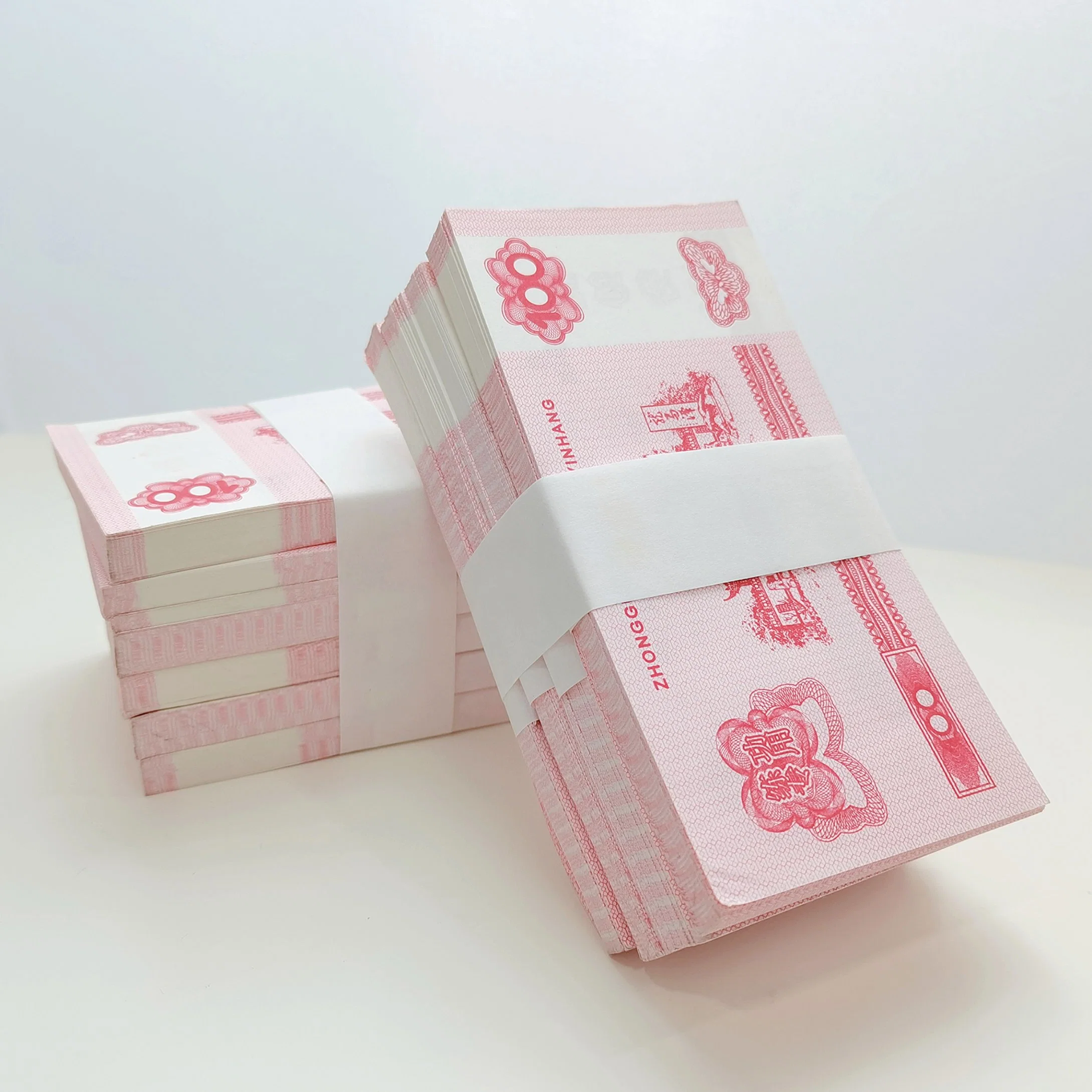 Paper OPP Film Strapping Paper Money Bundle Note Binding Packing Packaging Banknote Banding Machine