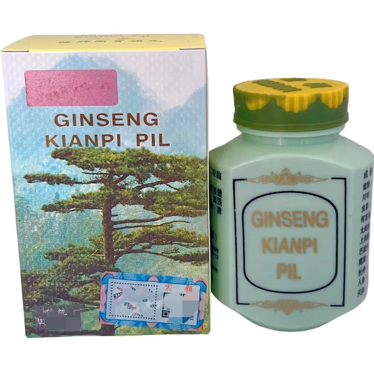 Commerce de gros d'usine Premium Grade 100 % de gain de poids d'origine de Ginseng pilule Kianpi