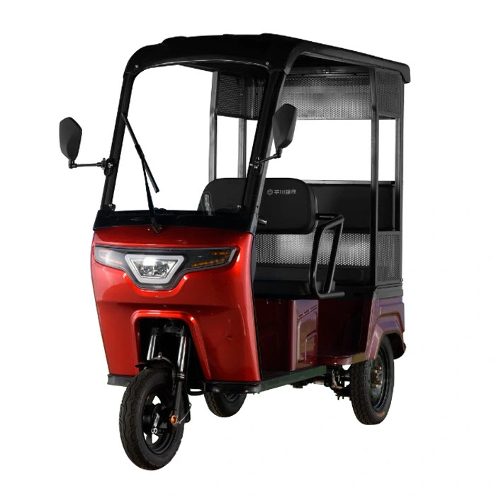 Chinese Wholesale/Supplierr 600 Watt Electric Tricycle with Rain Roof 3 Wheels Motor Scooter with Cover for Sale