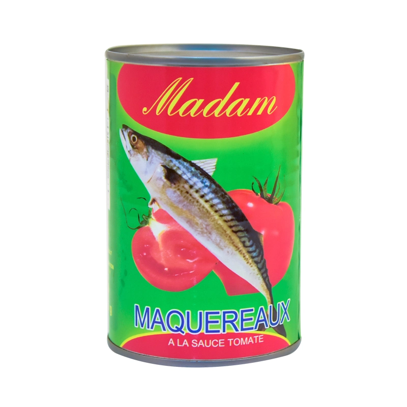 Good Taste Tinned Spicy Mackerel Canned Fish Factory Price Seafood Original Factory