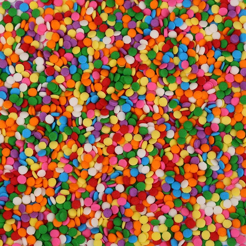 Edible Confetti Wafer Sprinkles Dessert Decorating Dragees Sprinkles for Cakes