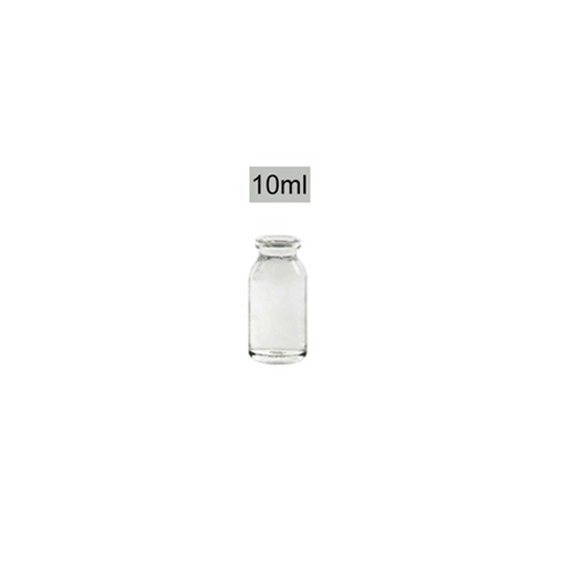 Factory Supply (USP Type I, II, III) Clear/Amber 10ml Pharmaceutical Packaging Moulded Glass Vial for Injection