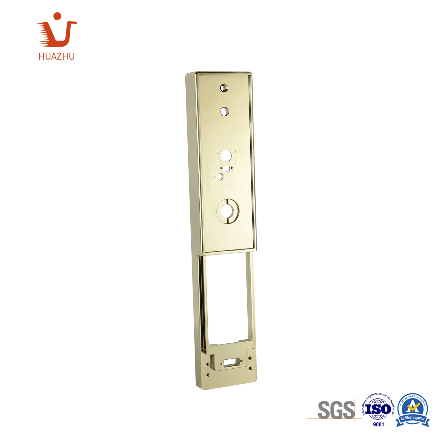 Polished Chrome / Brass Finish / Orb Door Lock Cover / Smart Lock Case